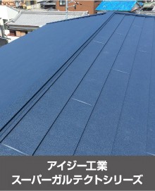 アイジー工業スーパーガルテクトシリーズの屋根