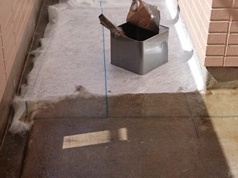 ベランダFRP防水工事