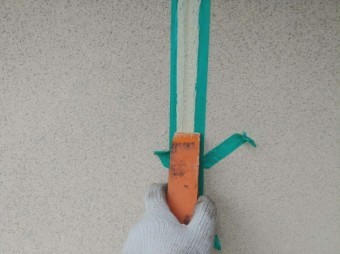 シーリング工事 ヘラならし