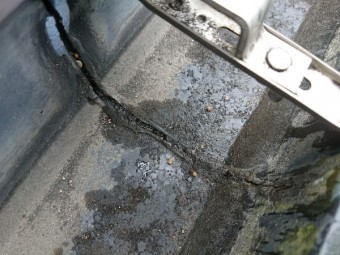 雨樋の詰まり 補修