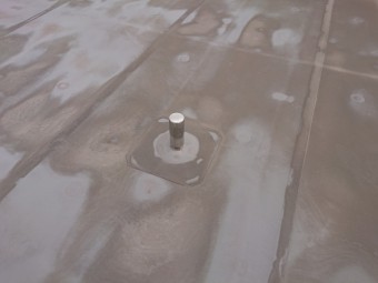 屋上防水の雨漏り点検