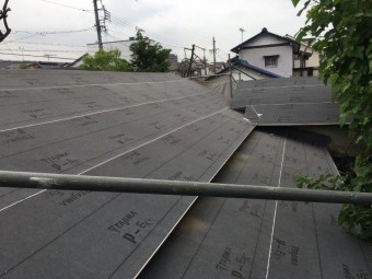 屋根 葺き替え ガルバリウム鋼板 雨漏り