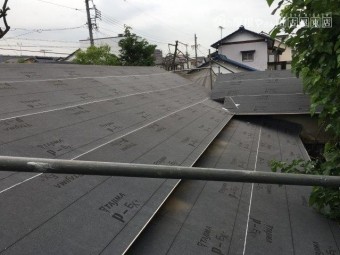 屋根 葺き替え ガルバリウム鋼板 雨漏り
