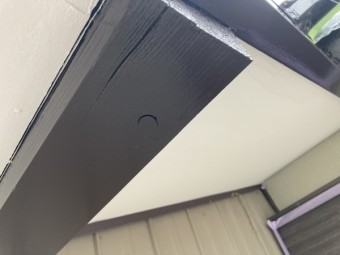 軒天塗装 仕上がり