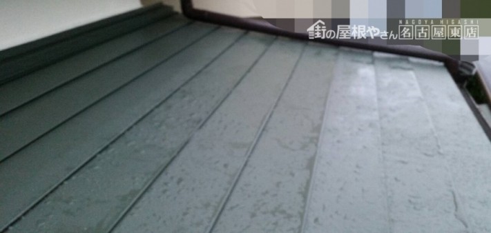 玄関屋根葺き替え工事