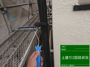 チョーキングが発生した外壁