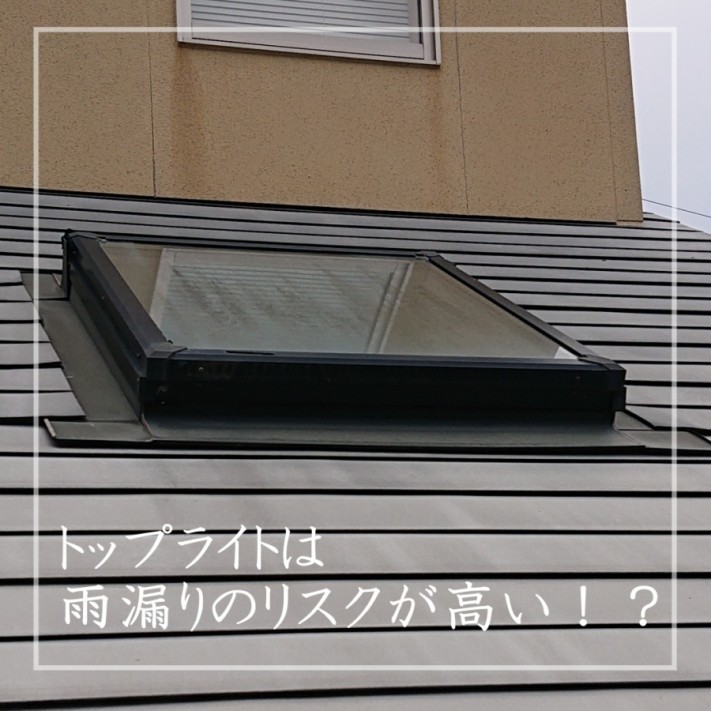 天窓 雨漏り メンテンナンス