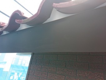 破風板と鼻隠し板 板金カバー