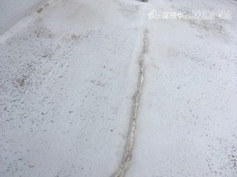 屋上クラック