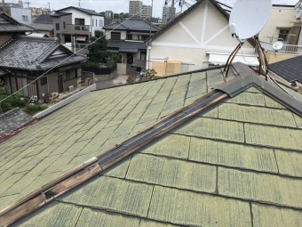 台風被害 棟板金