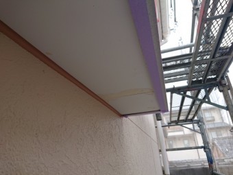 塗装工事 付帯部塗装 養生