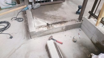 土間補修工事