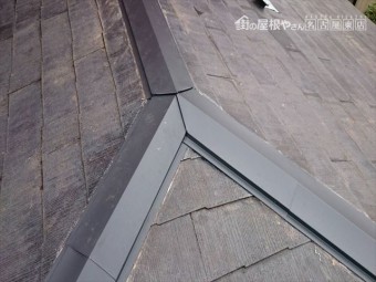 台風被害 棟板金交換
