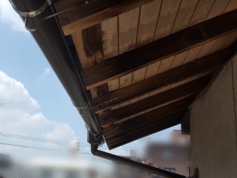雨樋の補修工事
