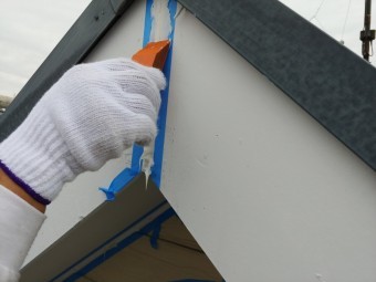 シーリングの打ち替え工事
