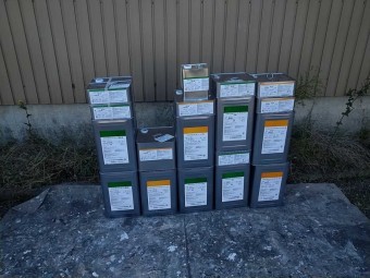 使用材料 無機塗料