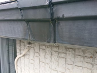 雨樋の応急処置