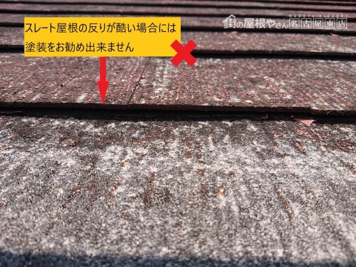 スレート屋根のメンテナンス
