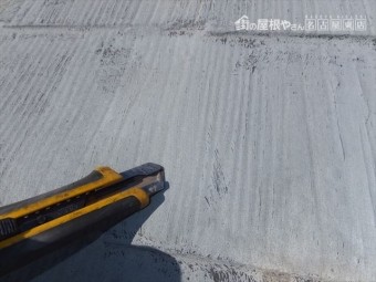 縁切り不良による膨れ