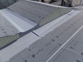 日進市 葺き替え工事 スレート屋根 箱樋