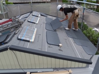 屋根葺き替え工事 防水紙の重要性