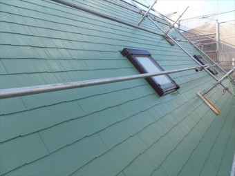 カラーベスト屋根塗装工事