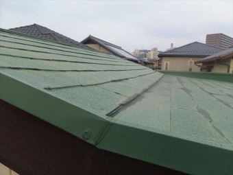 スレート屋根 雨漏り