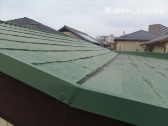スレート屋根 雨漏り