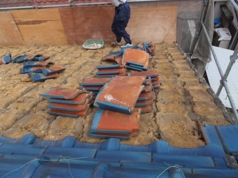 瓦屋根点検 屋根工事