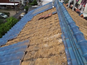 瓦屋根点検 屋根工事