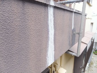 名古屋市北区 雨漏り点検 パラペット クラック