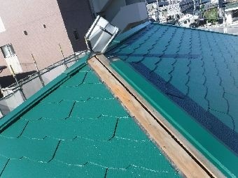 棟板金取替え