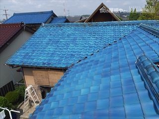 瓦屋根 メンテナンスサイン