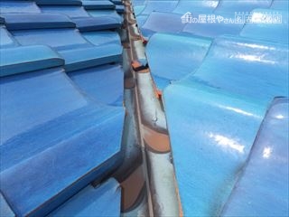 瓦屋根 メンテナンスサイン
