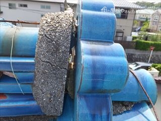 瓦屋根 メンテナンスサイン