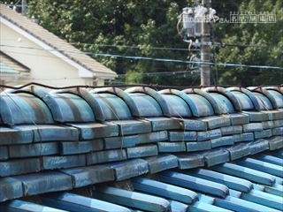 瓦屋根 メンテナンスサイン