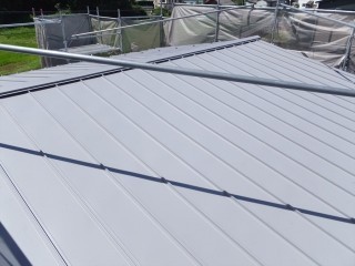 立平板金屋根