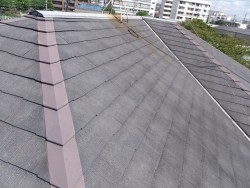 屋根スレート塗装工事