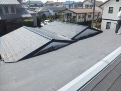 日進市 スレート 葺き替え工事