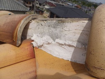 漆喰の劣化