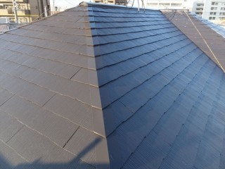 屋根スレート塗装工事