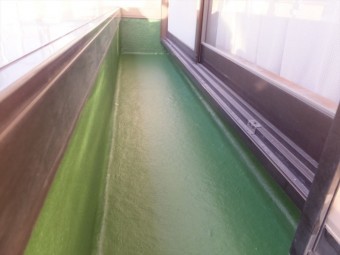 防水工事 トップコート