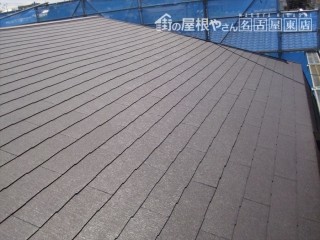 屋根の葺き替え工事 スレート屋根