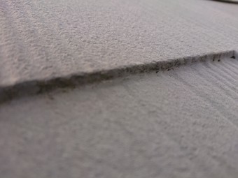 縁切り不足 スレート屋根の雨漏り