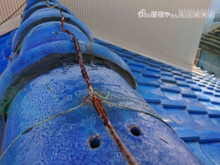 屋根漆喰工事