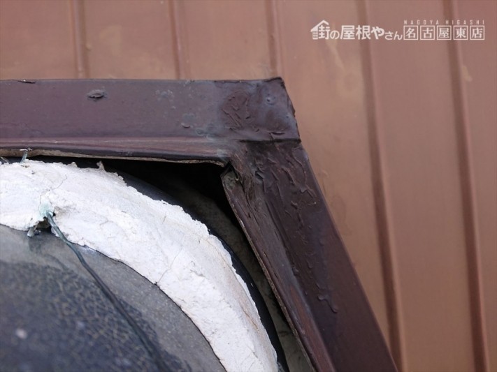 屋根瓦 漆喰の劣化