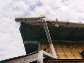 台風被害 戸箱破損
