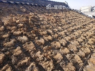 屋根葺き替え工事 土葺き