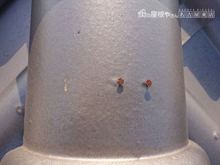 S瓦 瓦の割れ