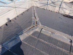 棟板金交換 スレート屋根